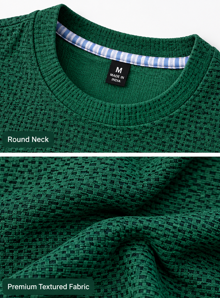 Veyronix™ Textured Comfort Tee – Men’s Casual Fit