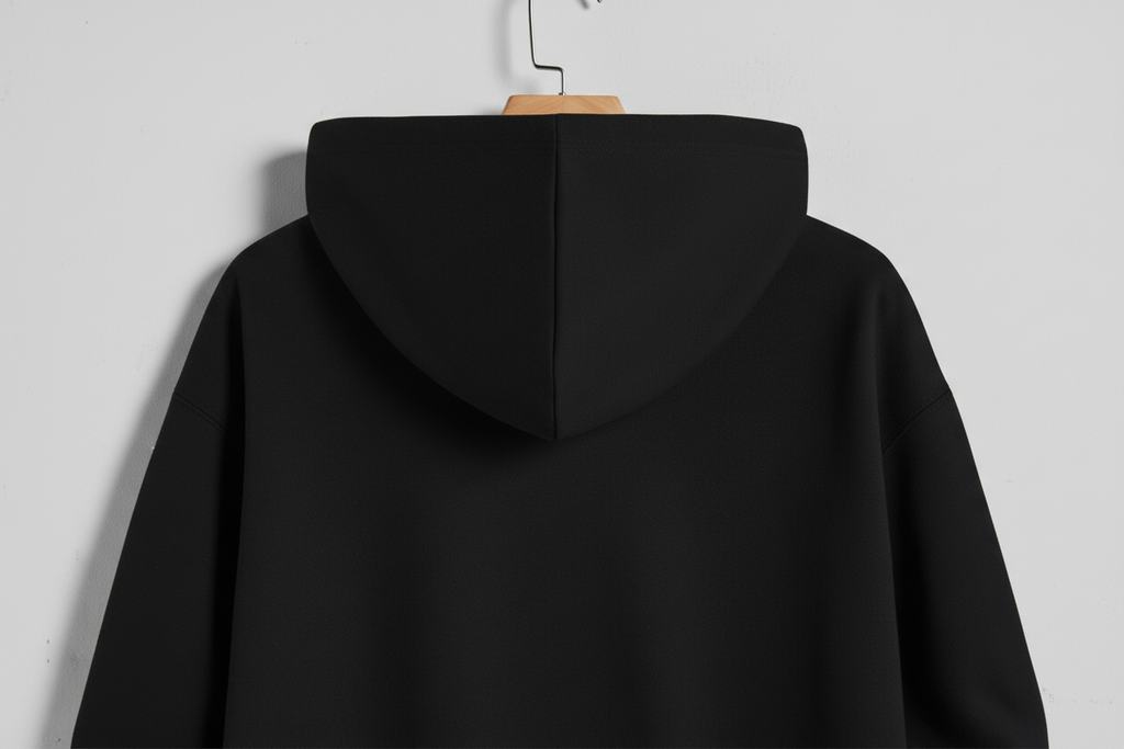Crimson Web Oversized Streetwear Hoodie