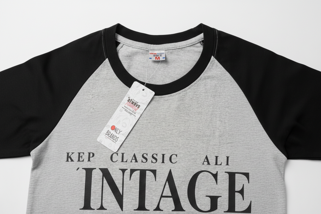 Vintage Raglan Graphic Tee
