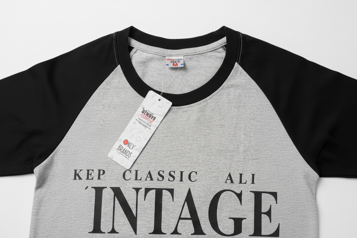 Vintage Raglan Graphic Tee