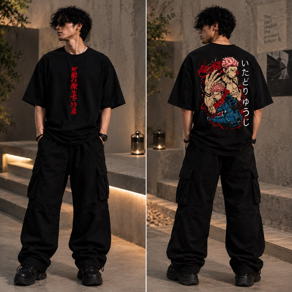 Sakura Shadow Oversized Tee